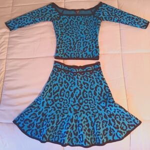 GUESS 2pc Crop Top and Skirt